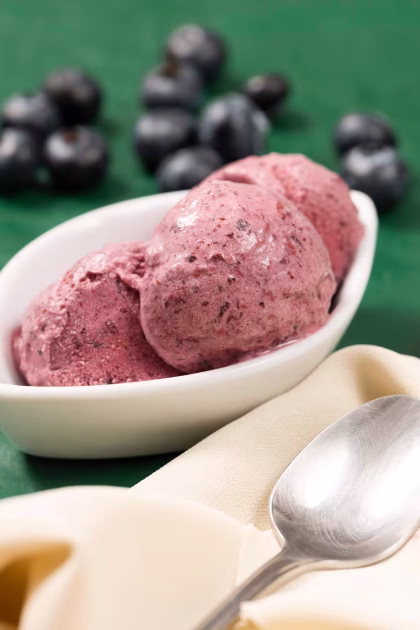 Nuss - Helado Berries - Sin Gluten, Sin Azúcar, Sin Lactosa, Sin Huevo, Sin Nueces, Sin Soya, Vegano