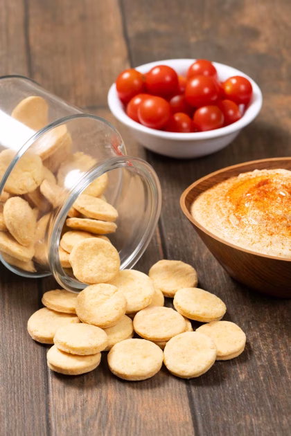 Nuss - Crackers Parmesano & Cheddar - Sin Gluten
