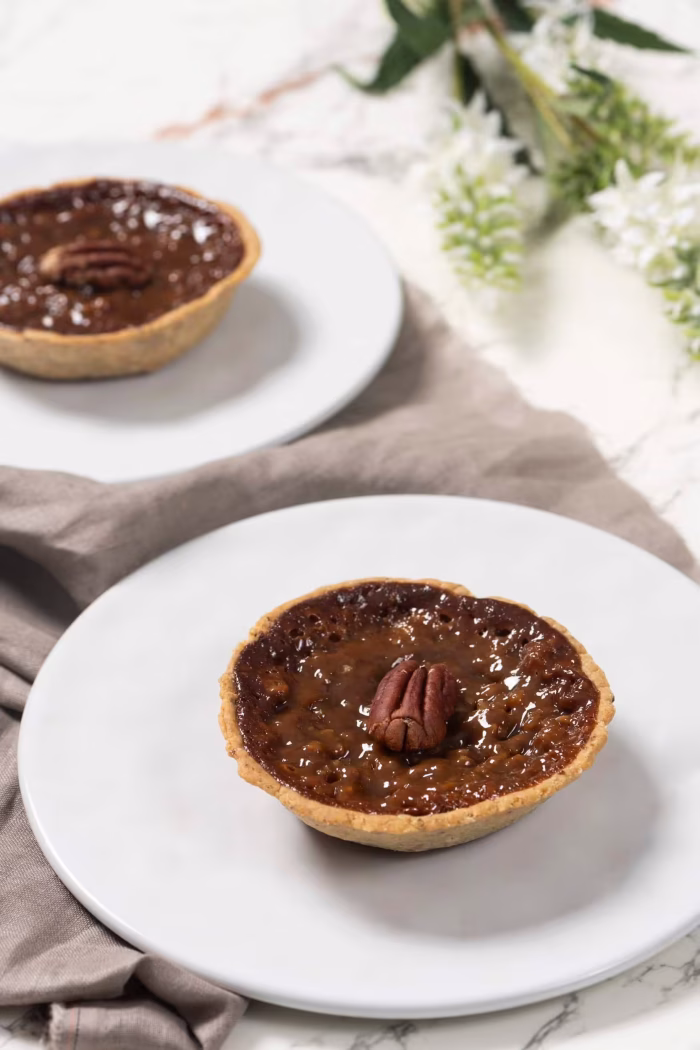 Nuss - Tartaleta de Pecanas vegana - Sin Gluten, Sin Lactosa, sin huevo, Vegano