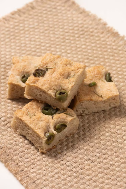 Nuss - Focaccia - Sin Gluten, Sin Lactosa, Sin Huevo, Sin Nueces